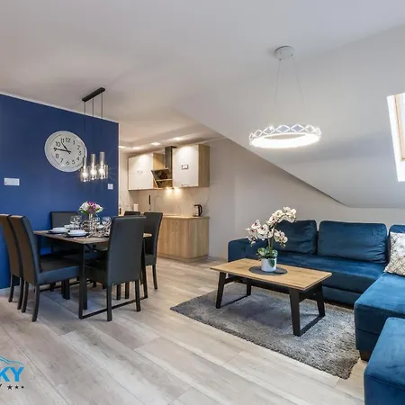 Апартаменты Bluesky - Nad Lomnica15 - Centrum Karpacza, Blisko Deptaka