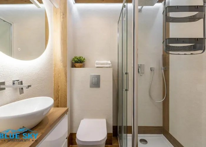 Bluesky - Nad Lomnica15 - Centrum Karpacza, Blisko Deptaka 아파트 카르파츠